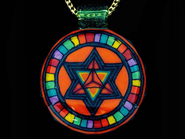 Faceted Sacred Geometry Pendant